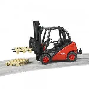 BRUDER - STIVUITOR LINDE H30D CU 2 PALETI