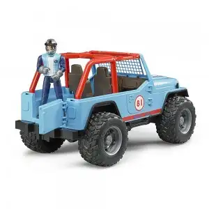 BRUDER - JEEP CROSS COUNTRY DE CURSE ALBASTRU