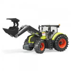 BRUDER - TRACTOR CLAAS AXION 950 CU INCARCATOR FRONTAL