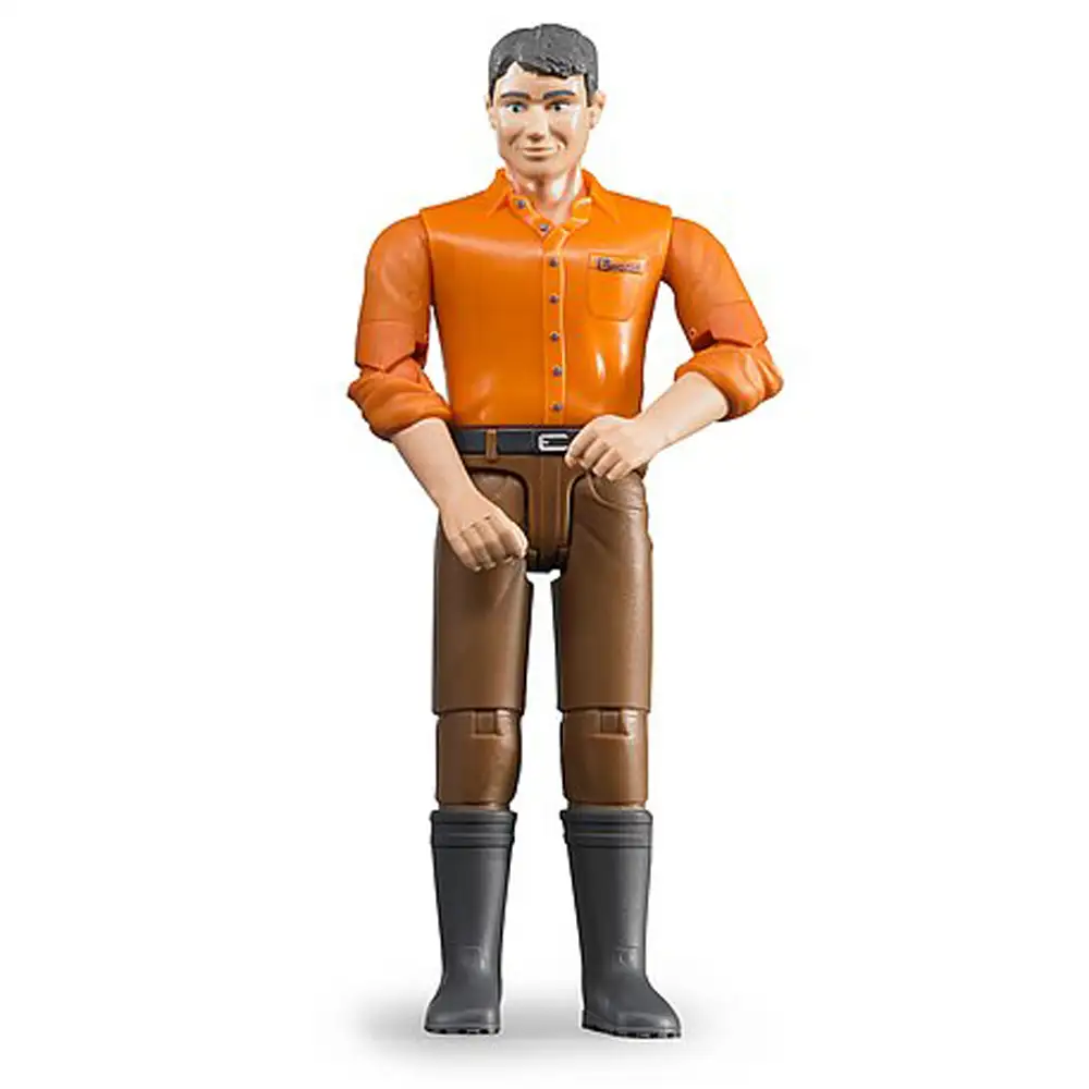 bruder - figurina barbat cu pantaloni maro