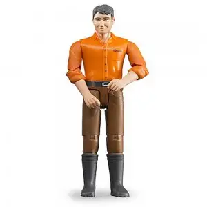 BRUDER - FIGURINA BARBAT CU PANTALONI MARO