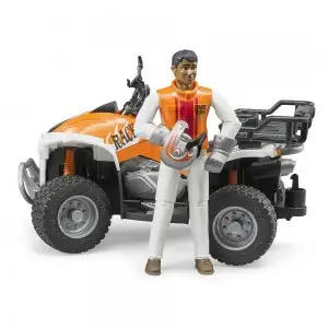 BRUDER - ATV CU SOFER