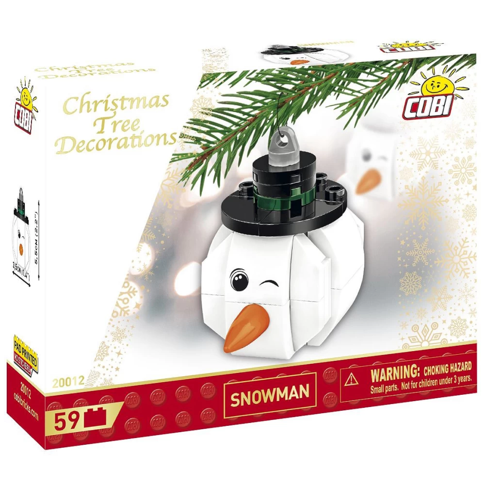 christmas tree decorations - snowman