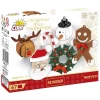 CHRISTMAS TREE DECORATIONS - RED-NOSED REINDEER