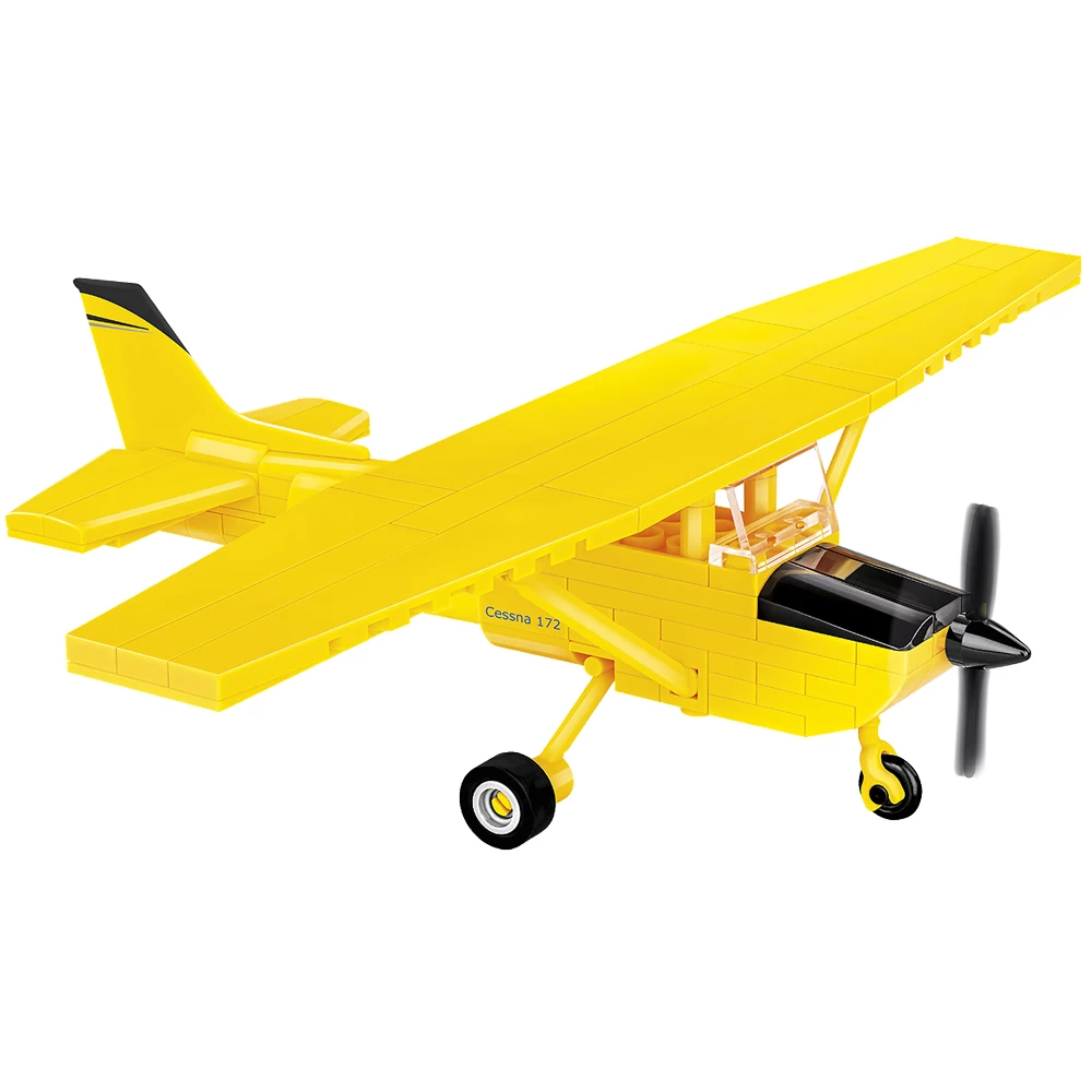 cessna 172 skyhawk-yellow