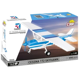 Cessna 172 Skyhawk-White-Blue