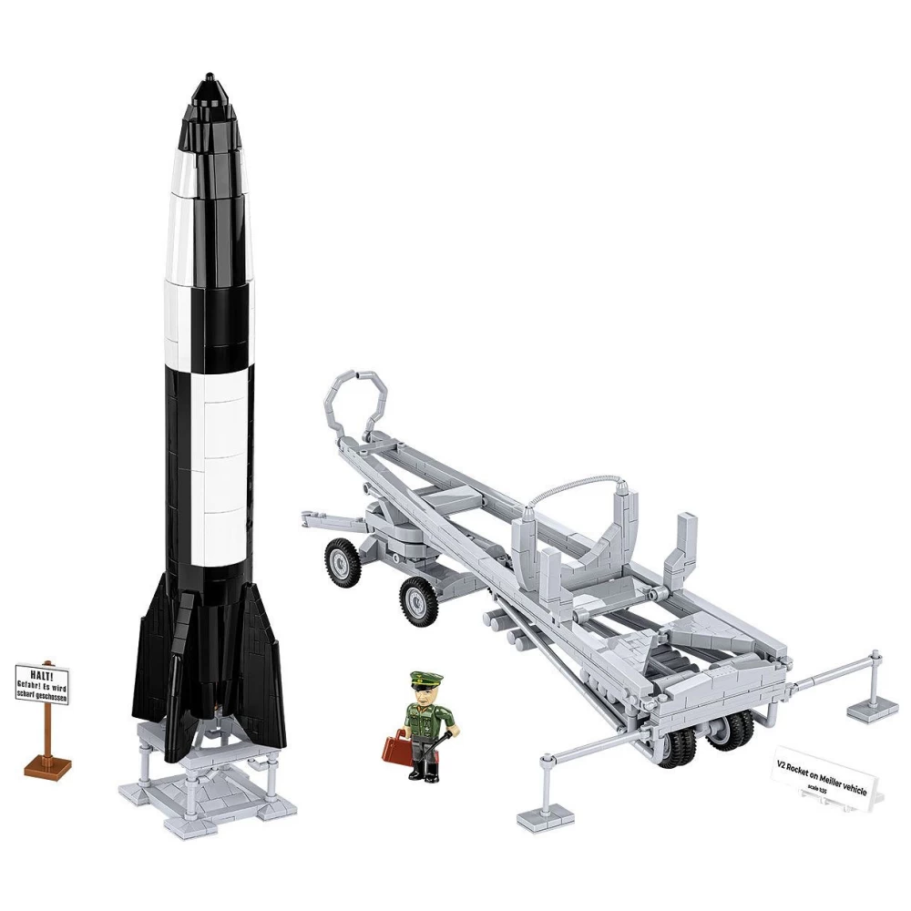v2 rocket on meiller vehicle - executive edition