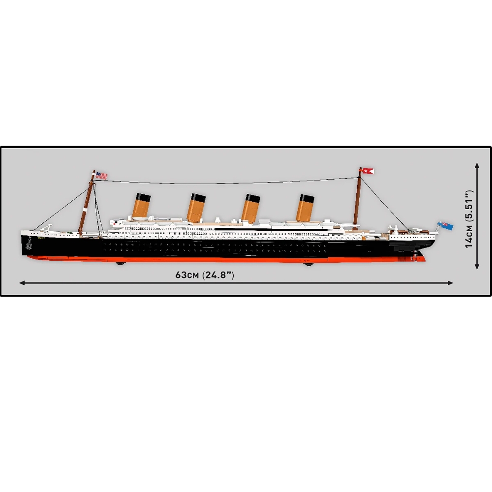 rms titanic 1:450