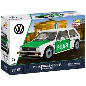 COBI-24642-Volkswagen Golf (1974) Polizei