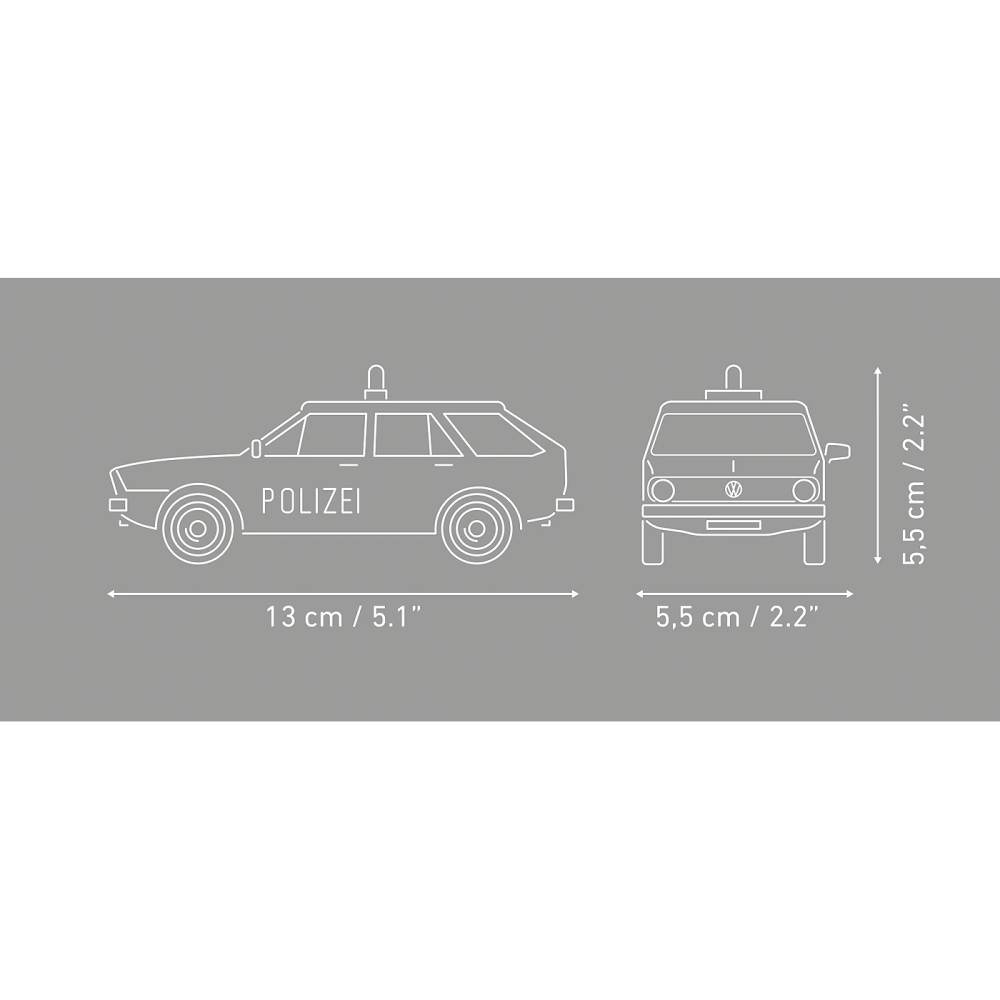 volkswagen passat b1 variant polizei