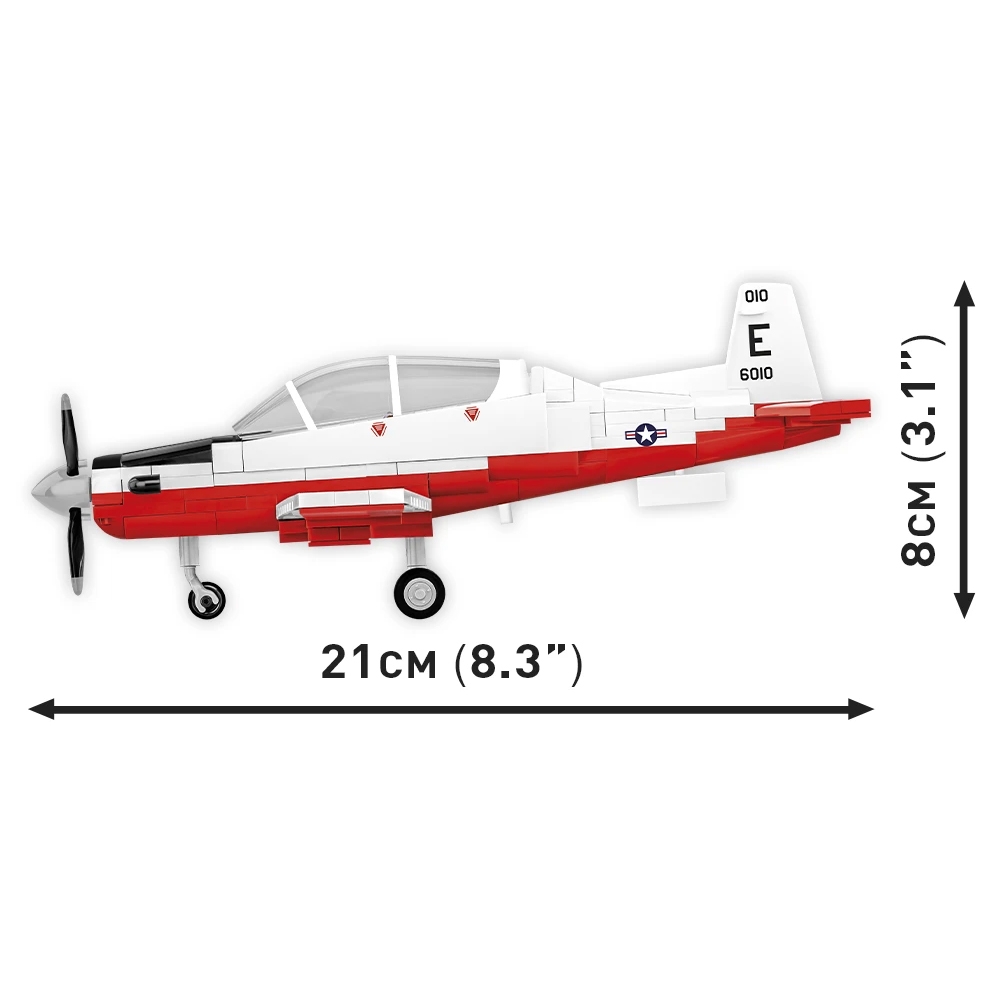 beechcraft t-6 texan ii red