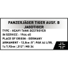 PANZERJäGER TIGER AUSF.B JAGDTIGER