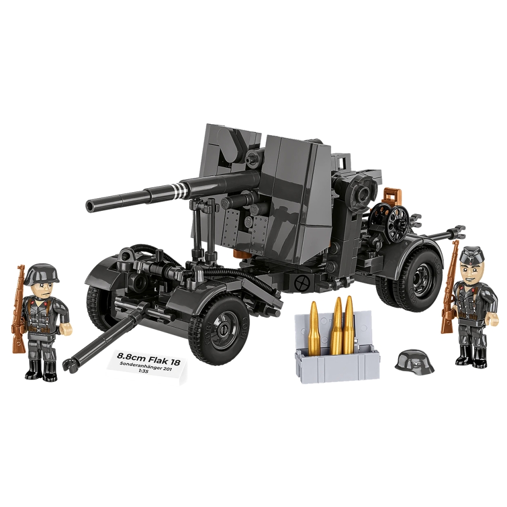 8.8 cm flak 18 with carriage