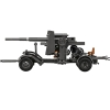8.8 CM FLAK 18 WITH CARRIAGE