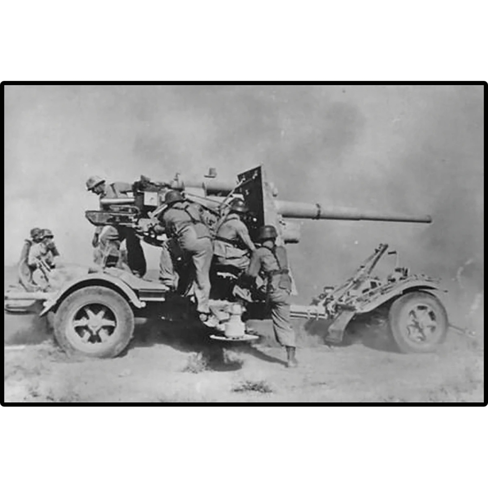 8.8 cm flak 18 with carriage