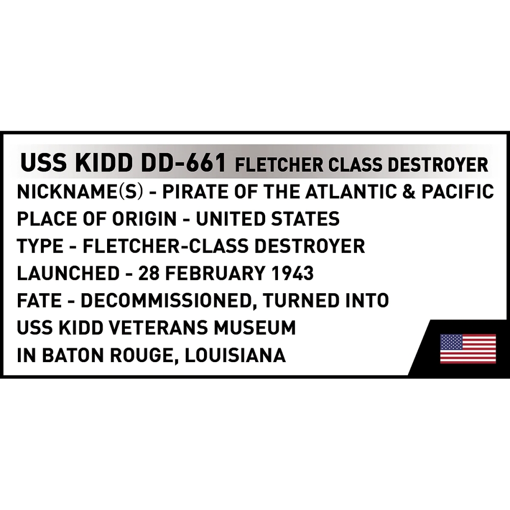 uss kidd dd-661