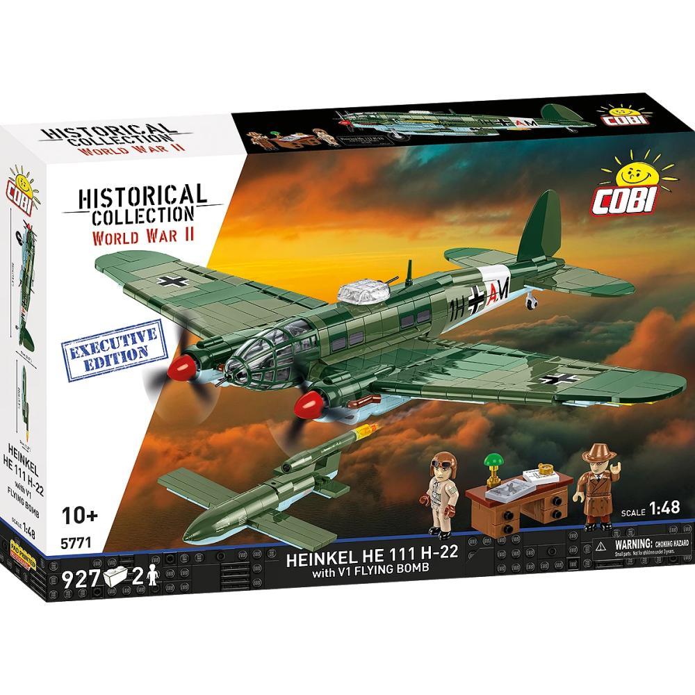 heinkel he 111 h-22 with v1 flying bomb - executive edition