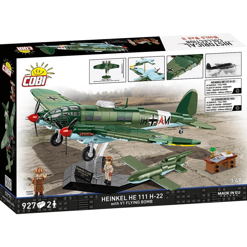 heinkel he 111 h-22 with v1 flying bomb - executive edition