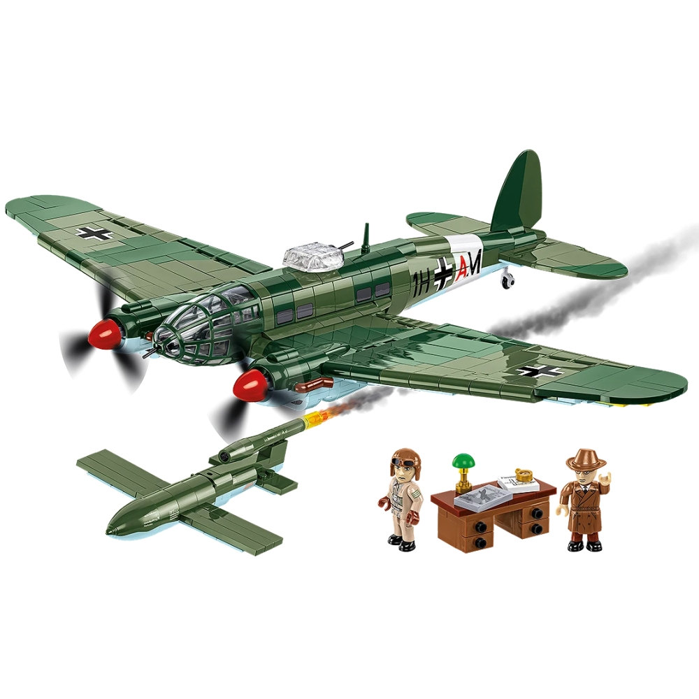 heinkel he 111 h-22 with v1 flying bomb - executive edition