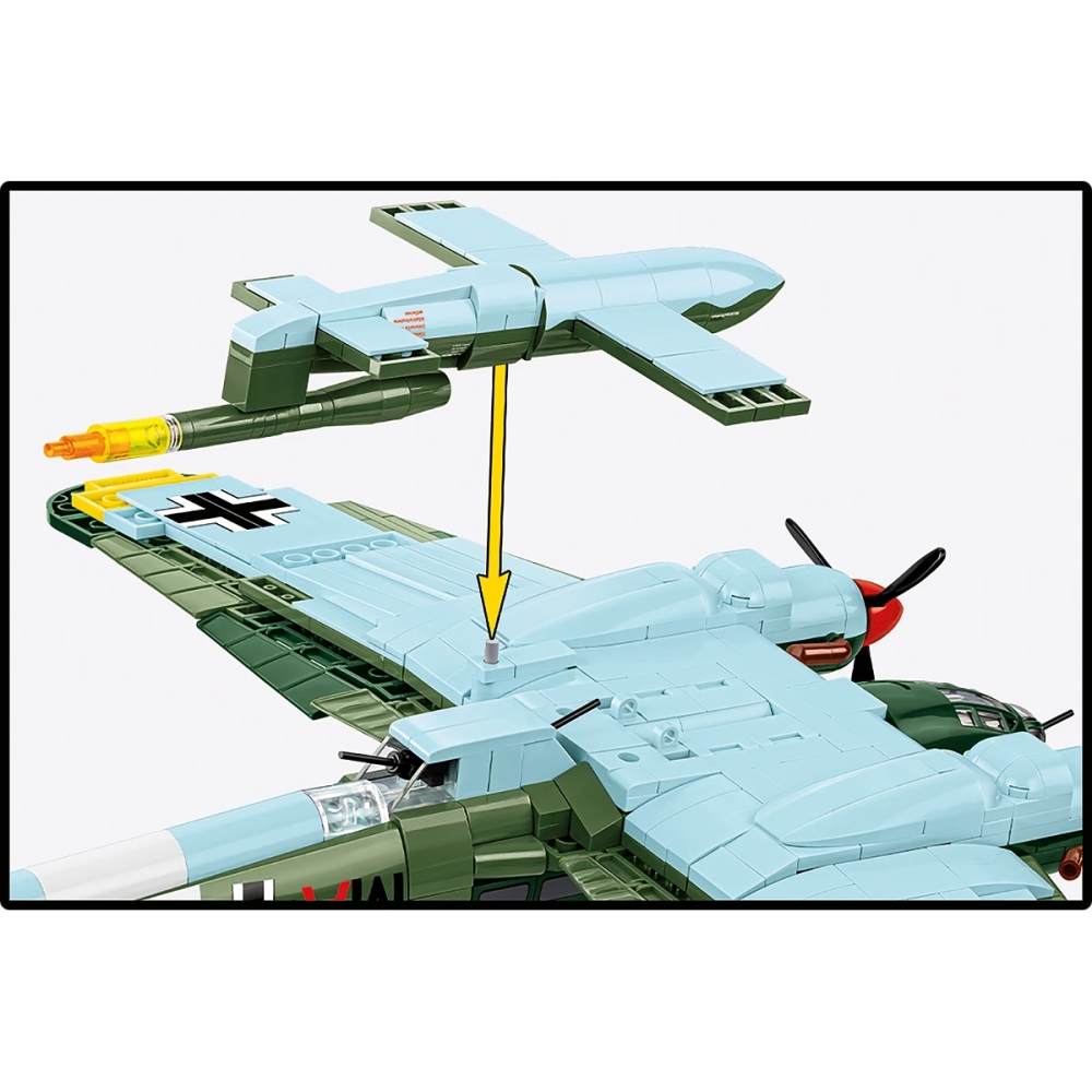 heinkel he 111 h-22 with v1 flying bomb - executive edition