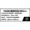 FOCKE-WULF FW 190 A-4