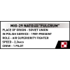 MIG-29 NATO "FULCRUM" 1:300