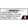 MIRAGE IIIC