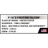 F-16D FIGHTING FALCON 1:300