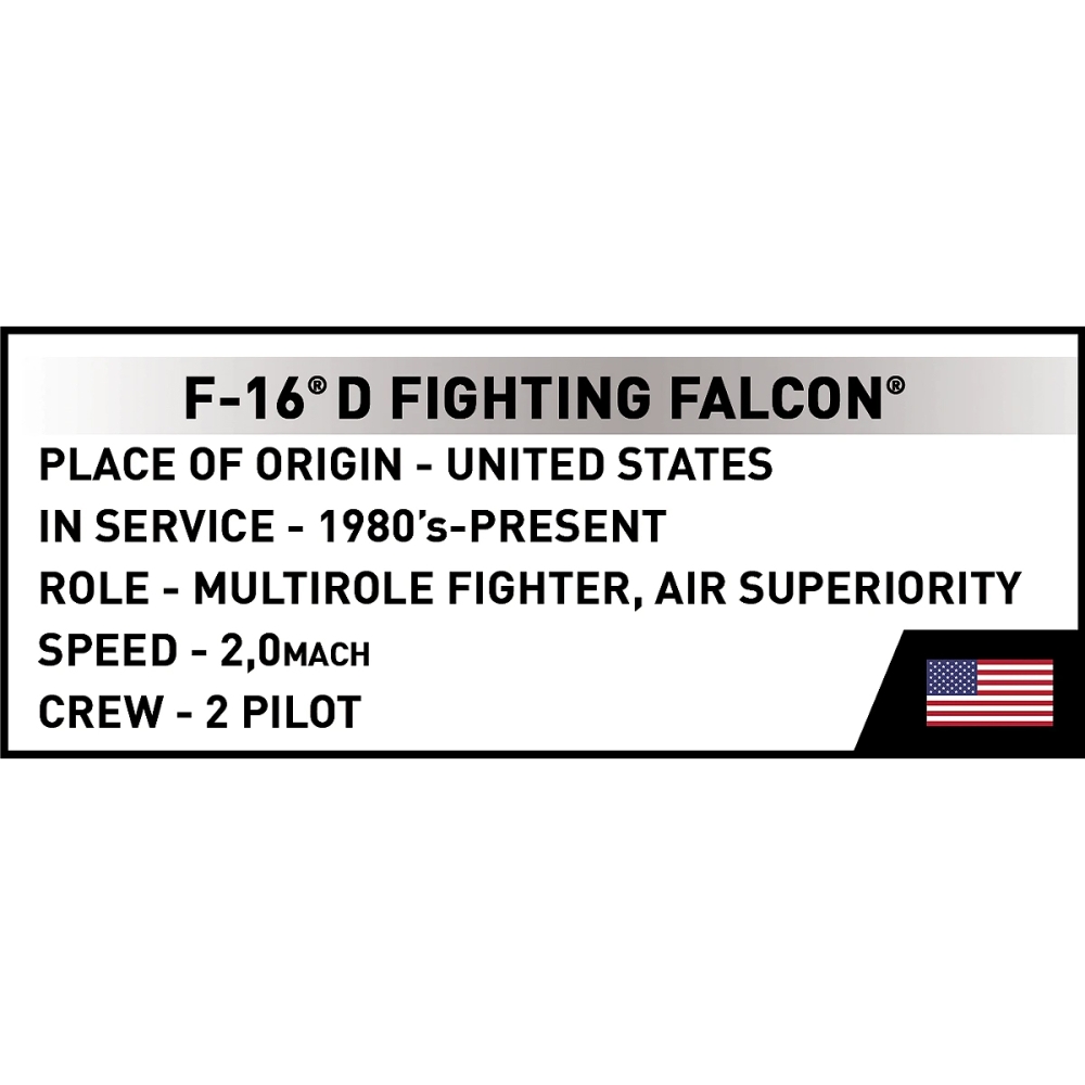 f-16d fighting falcon 1:300