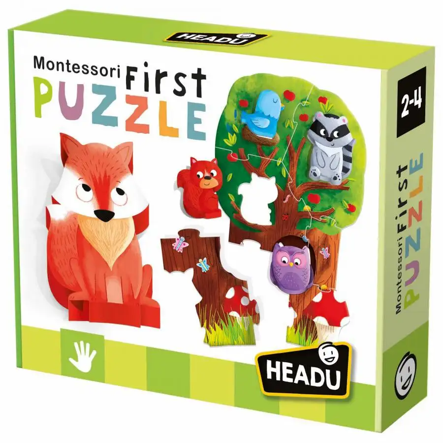 headu montessori - primul meu puzzle - padurea