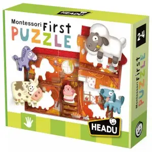 Headu Montessori - Primul Meu Puzzle - Ferma