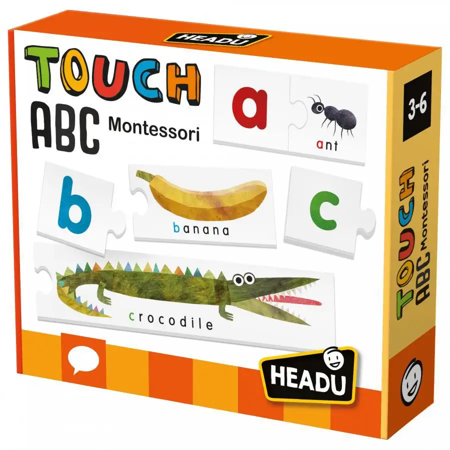 headu montessori - joc tactil abc
