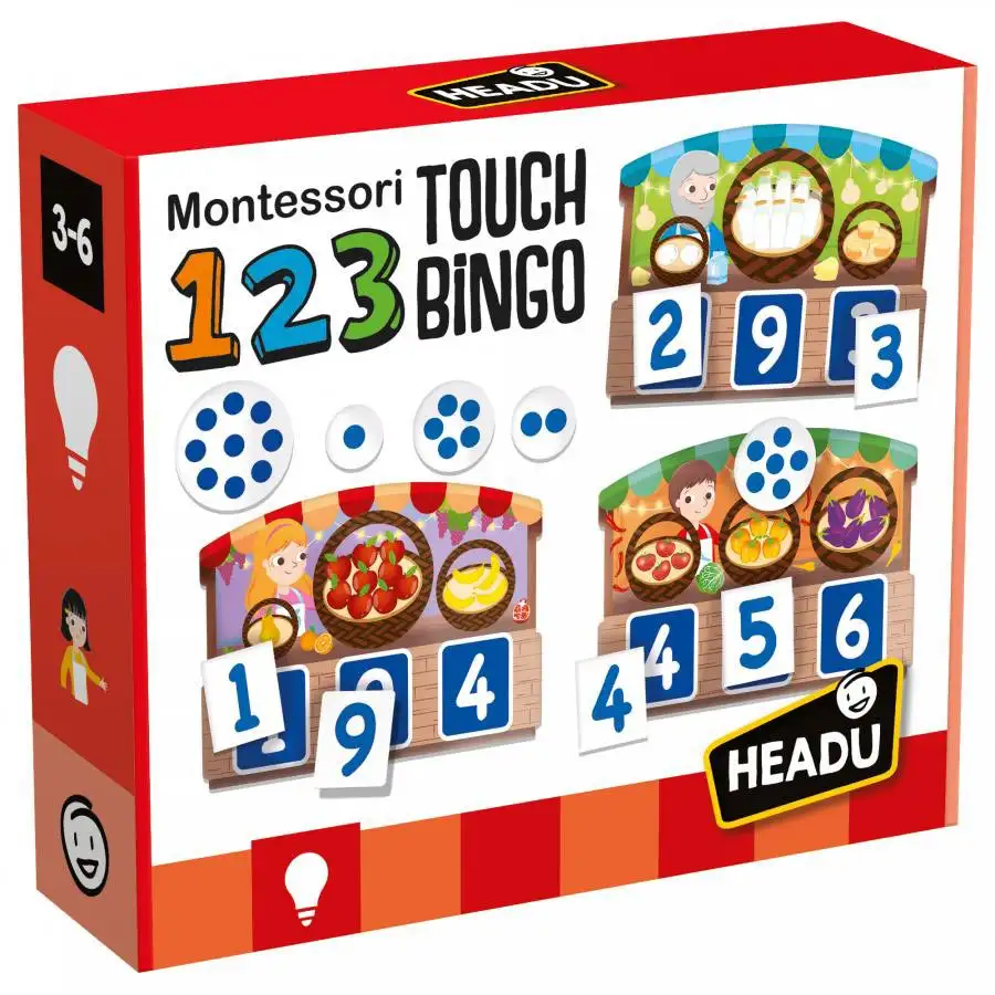 headu montessori - joc 123 bingo