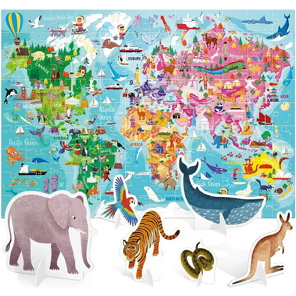 headu teacher tested - puzzle turul lumii