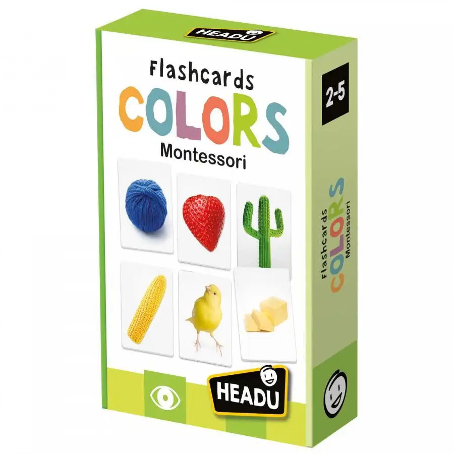headu montessori - cartonase sa invatam culorile