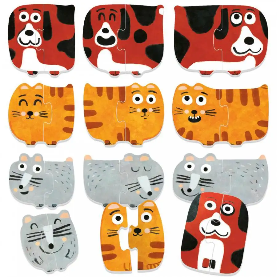 headu ecoplay - puzzle-uri progresive - mic sau mare?