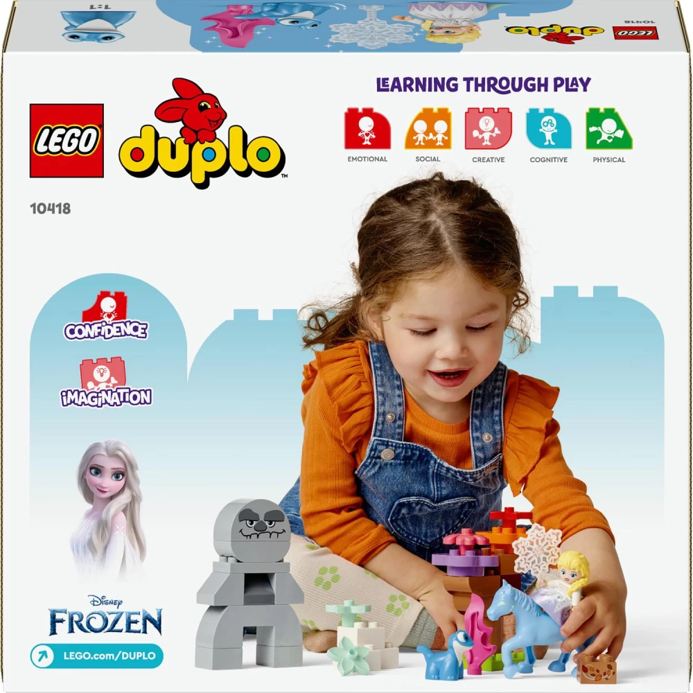 elsa si bruni in padurea fermecata