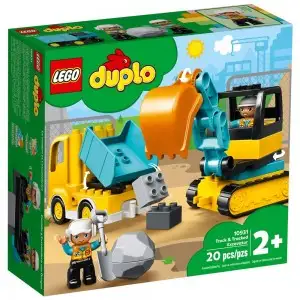 CAMION SI EXCAVATOR PE SENILE