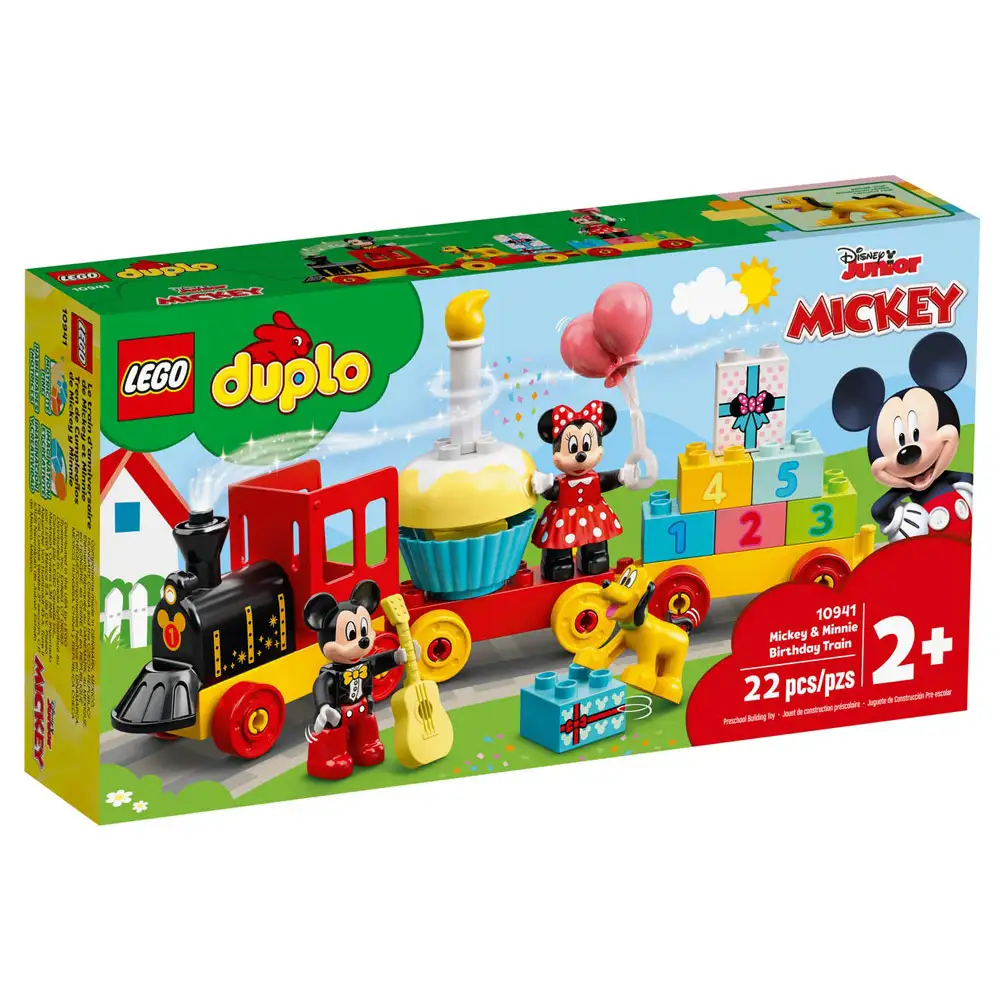 trenul aniversar mickey si minnie