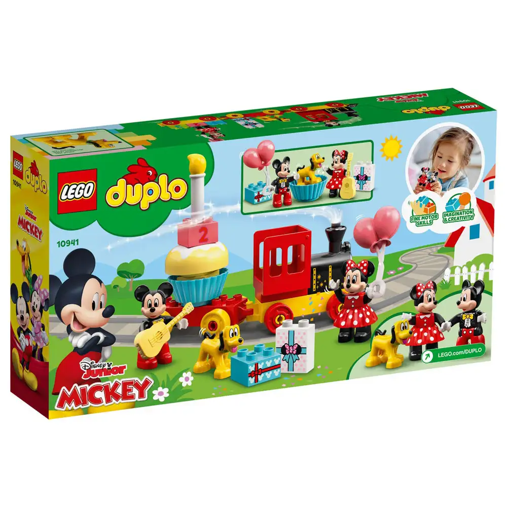 trenul aniversar mickey si minnie