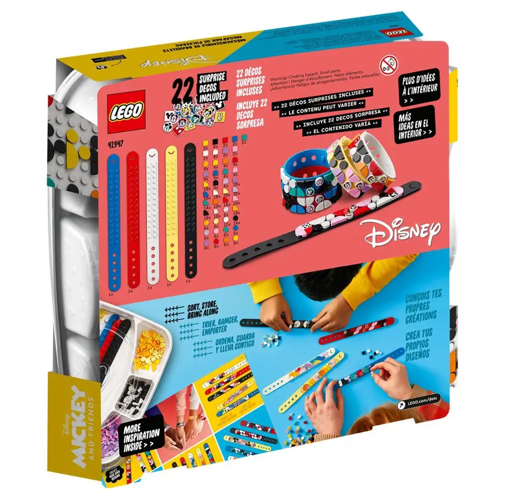 mega pachet cu bratari mickey si friends