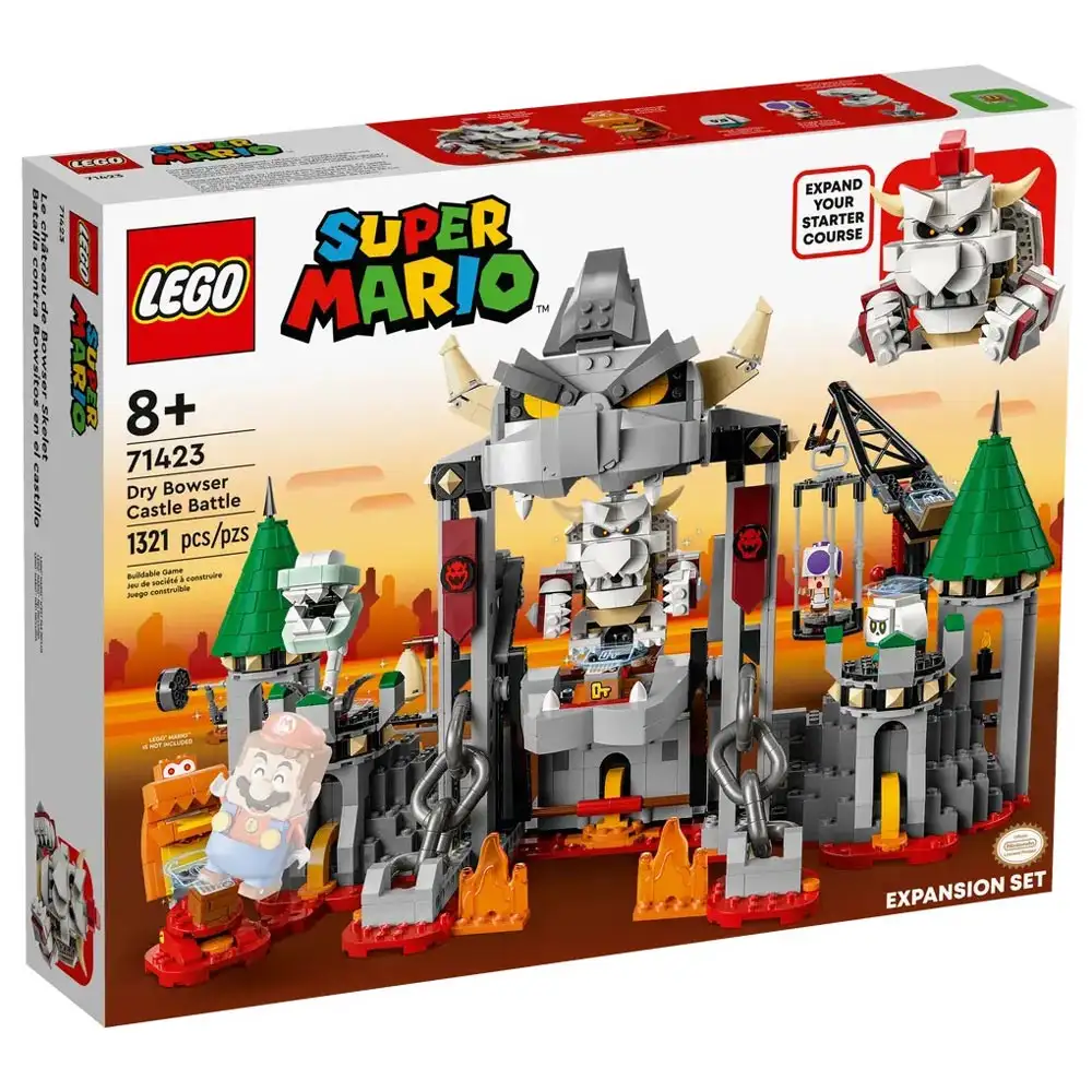 set de extindere - batalia lui dry bowser de la castel