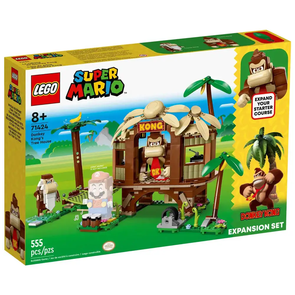 set de extindere - casa din copac a lui donkey kong