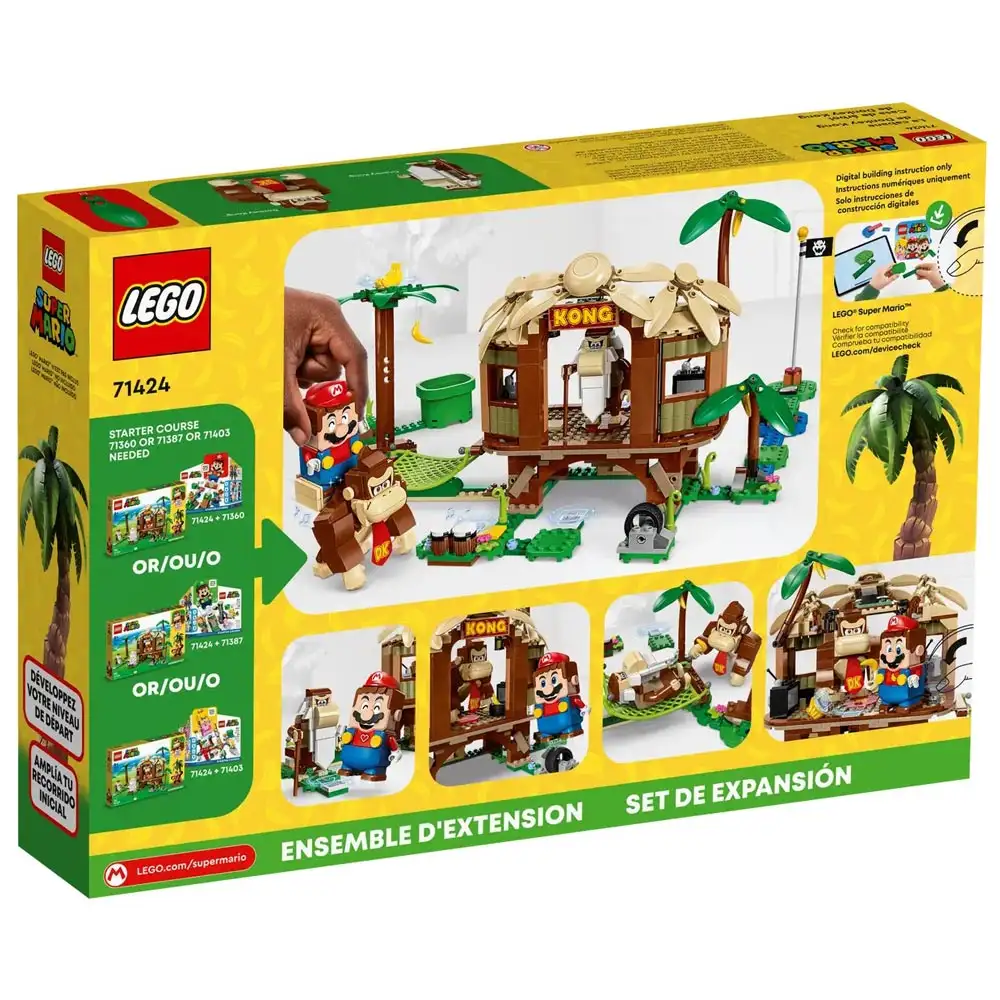 set de extindere - casa din copac a lui donkey kong
