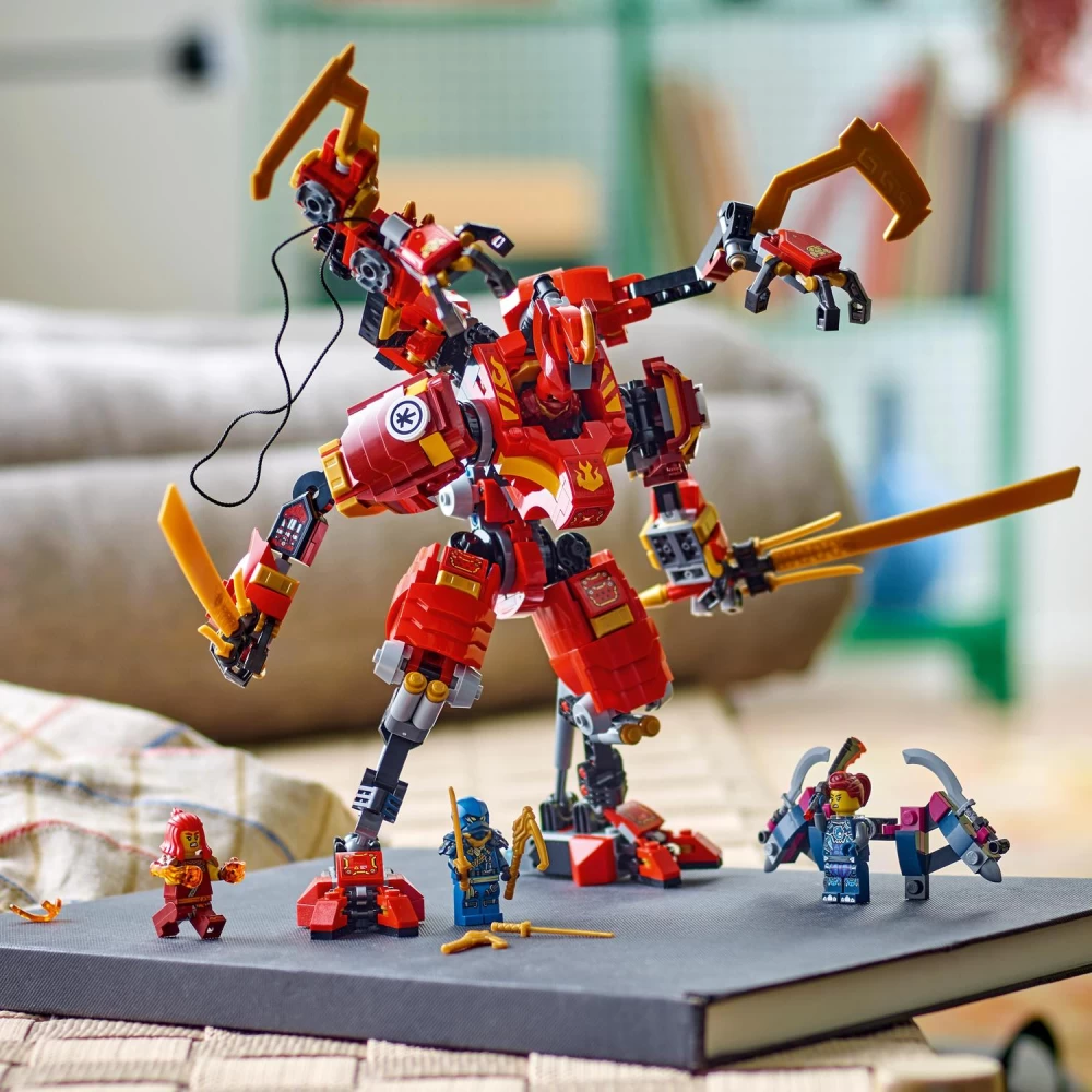 robotul ninja catarator al lui kai