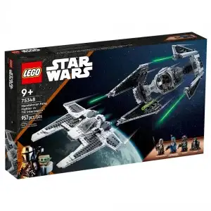 FANG FIGHTER MANDALORIAN VS TIE INTERCEPTOR