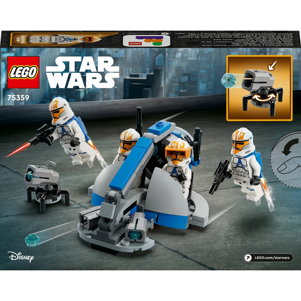 pachet de lupta clone trooper al lui ahsoka din compania 332