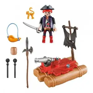 PLAYMOBIL - SET PORTABIL - PLUTA PIRATILOR