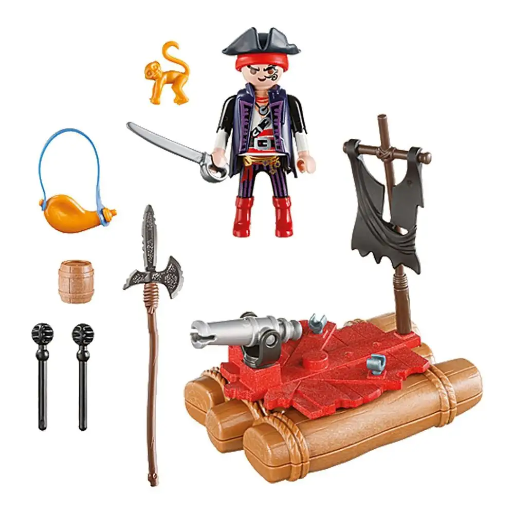 playmobil - set portabil - pluta piratilor
