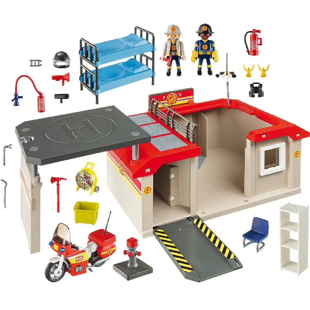 set mobil statie de pompieri